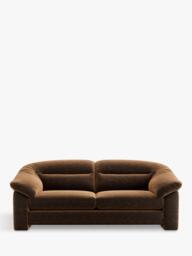 At the Helm Alba Large 3 Seater Velvet Sofa - thumbnail 2