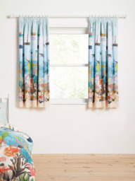 Harlequin Above and Below Pencil Pleat Blackout Lined Children's Curtains, Multi - thumbnail 3