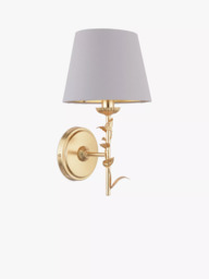 Laura Ashley Halton Wall Light, Gold - thumbnail 5