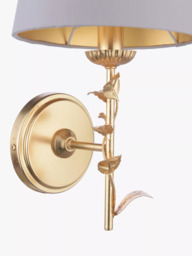 Laura Ashley Halton Wall Light, Gold - thumbnail 6
