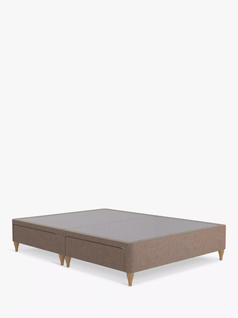 Sealy Posturepedic Exquisite 4 Drawer Divan Base, Natural Legs, King Size - image 1