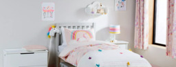 John Lewis Magical Unicorn Pencil Pleat Pair Blackout Lined Children's Curtains - thumbnail 4