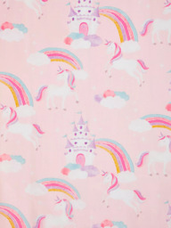 John Lewis Magical Unicorn Pencil Pleat Pair Blackout Lined Children's Curtains - thumbnail 2