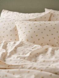 Piglet in Bed Posy Bud Linen Blend Bedding