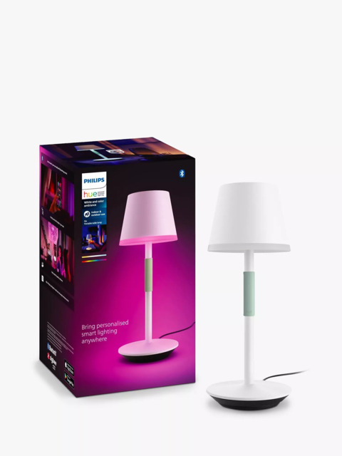 Philips Hue Go Rechargeable Table Lamp, White - image 1