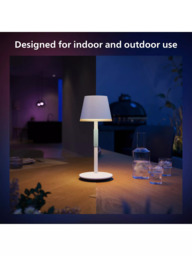 Philips Hue Go Rechargeable Table Lamp, White - thumbnail 3