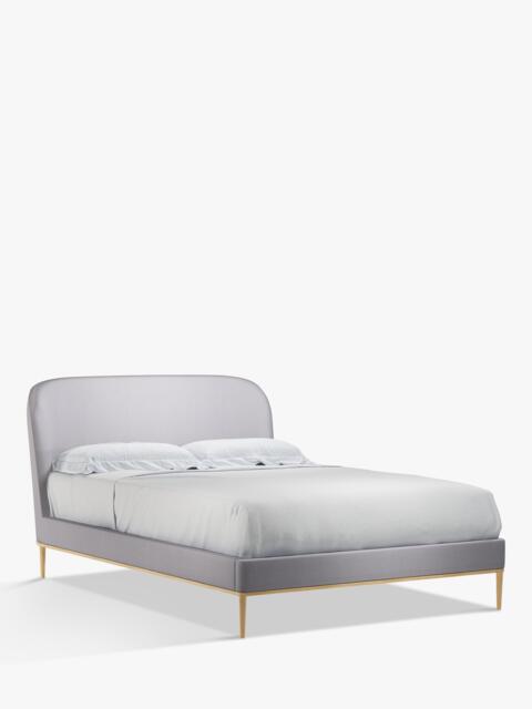 John Lewis Show-Wood Upholstered Bed Frame, Double - image 1