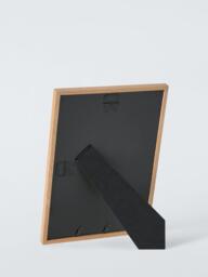 John Lewis Linen Mount Photo Frame, Natural Oak - thumbnail 3