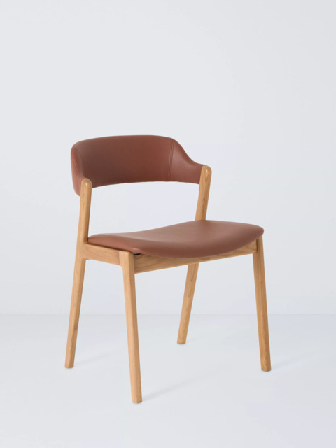 John Lewis Santino Dining Chair, Bianco Oil Oak - image 1
