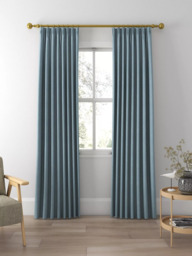 Designers Guild Porto Made to Measure Curtains or Roman Blind, Sky - thumbnail 3