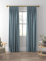 Designers Guild Porto Made to Measure Curtains or Roman Blind, Sky - thumbnail 5