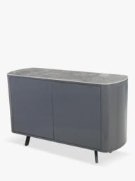 KETTLER Lorenzo 2 Door Sideboard, Grey - thumbnail 1