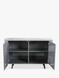 KETTLER Lorenzo 2 Door Sideboard, Grey - thumbnail 3