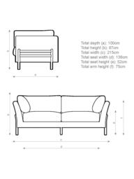 ercol for John Lewis Ellesborough Large 3 Seater Sofa - thumbnail 2