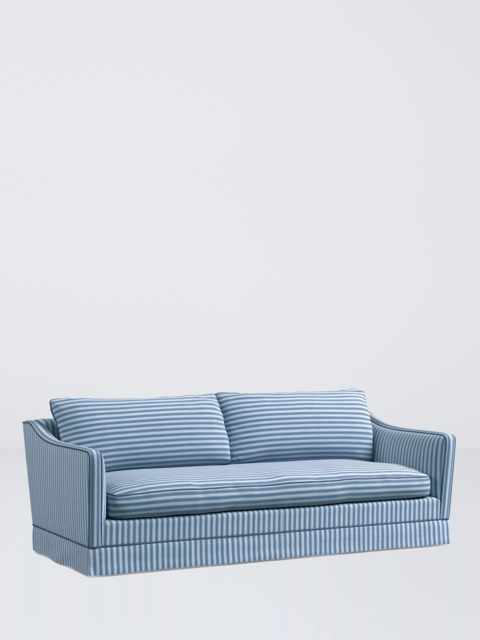 John Lewis x Sanderson Islington Pinetum Stripe Large 3 Seater Sofa - image 1