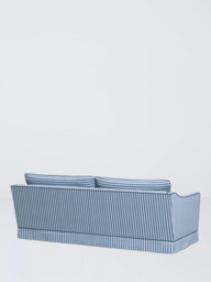 John Lewis x Sanderson Islington Pinetum Stripe Large 3 Seater Sofa - thumbnail 4