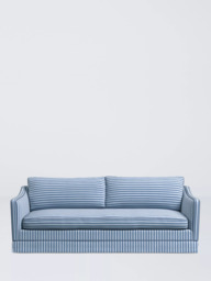 John Lewis x Sanderson Islington Pinetum Stripe Large 3 Seater Sofa - thumbnail 2