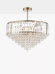Laura Ashley Vienna Semi Flush  Ceiling Light - thumbnail 3