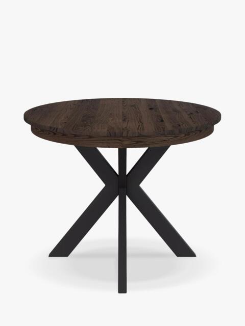 John Lewis Woburn Straight Edge Oval Extending Dining Table, Brown - image 1