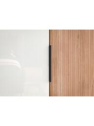John Lewis Aspen 2m Hinged Wardrobe with 2 Glass Doors & 2 Wooden Doors - thumbnail 5