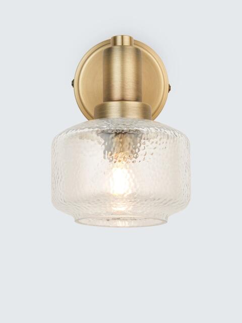 John Lewis Ruisseau Wall/Ceiling Light, Antique Brass - image 1