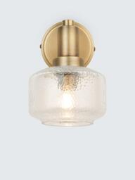 John Lewis Ruisseau Wall/Ceiling Light, Antique Brass - thumbnail 1