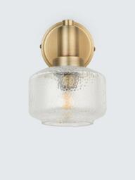 John Lewis Ruisseau Wall/Ceiling Light, Antique Brass - thumbnail 2