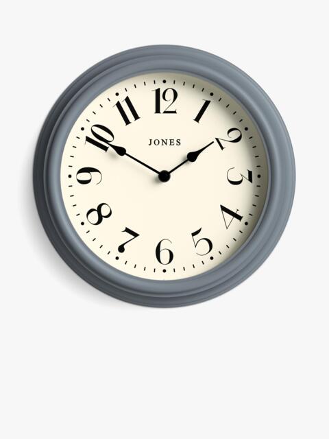 Jones Clocks Fresco Analogue Wall Clock, French Navy - image 1