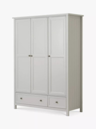 Julian Bowen Maine Triple Wardrobe with 2 Drawers - thumbnail 1