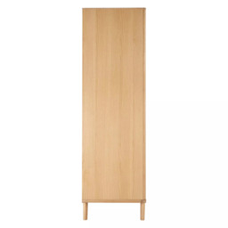 John Lewis Bow Double Wardrobe & Drawer, Natural - thumbnail 5