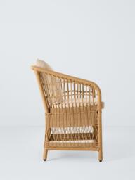 John Lewis Harbour Weave Garden Dining Chairs, Set of 2, Natural - thumbnail 4
