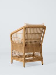 John Lewis Harbour Weave Garden Dining Chairs, Set of 2, Natural - thumbnail 5