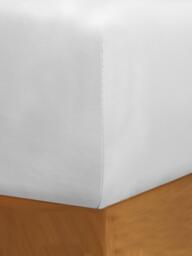 True Grip Egyptian Cotton Fitted Sheet, White - thumbnail 5