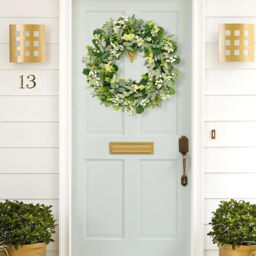 DDHS 24inch eucalyptus wreath-1pcs - thumbnail 6