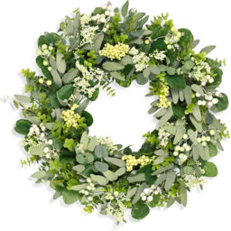 DDHS 24inch eucalyptus wreath-1pcs