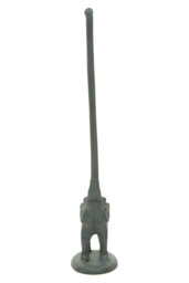 Maison by Premier Grey Finish Elephant Toilet Roll Holder - thumbnail 6