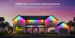 Yeelight Smart Curtain Lights - 12V-475L-1.5mx2m-BLE  – RGB LED Ambient & Mood Window Lighting with App Control for Room, Bedroom, Party & Living Room Decor - thumbnail 2