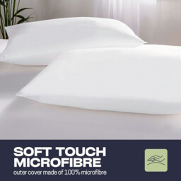 NightComfort Pillow Soft Like Down Microfibre Medium - thumbnail 2