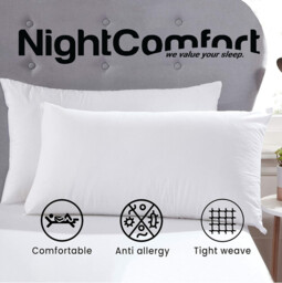 NightComfort Pillow Soft Like Down Microfibre Medium - thumbnail 4