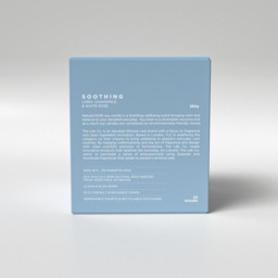 The Lab Co. Luxury Scented Candle - Ceramic Jar - 45hrs Burn Time - Soothing Fragrance with Linen, Chamomile and White Rose - 100% Vegan Soy Wax - 280g wax weight - thumbnail 3