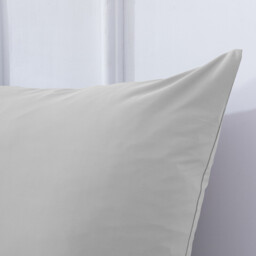 【Summer Cooling Textile】MEROPE, Bamboo Pillow case, 50x75cm, light grey, 2pack - thumbnail 6