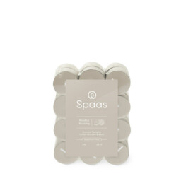 Spaas Tealights Mindful Morning 4.5h Burn Time Beige 24pcs - thumbnail 1