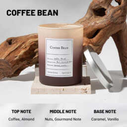 Zooly Dopamine Gradient-Colored Scented Candle - Coffee Bean, 240G, 1PC - thumbnail 5