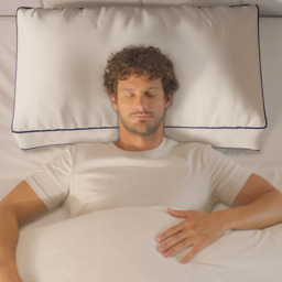 Emma Pillow Hybrid 2 in 1 Memory Foam & Microfibre Soft & Firm - thumbnail 4