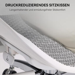 SIHOO Doro S100 Ergonomic Office Chair, Dual Dynamic Lumbar Support, 5-Position Backrest Adjustment, 4D Coordinated Armrests, 135° Recline, Home Office Chair, White - thumbnail 6