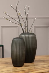 Fifty Five South Vase Hessa Tall Grey Small - thumbnail 3