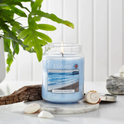 Wax Lyrical Candle Colony Coastal Waters 475g - thumbnail 1