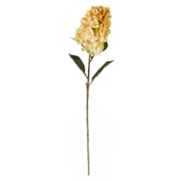 Candlelight Artificial Hydrangea Flower Stem Cream 75cm - thumbnail 3