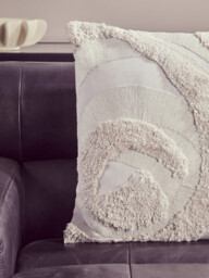 Bosie Cushion Ozella Textured Cream Square 50x50cm - thumbnail 6