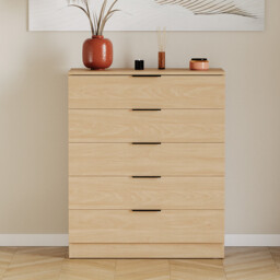Vida Designs Drawer Chest Trega 5 Drawers Pine - thumbnail 6